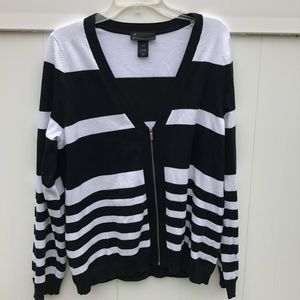 Lane Bryant zip up sweater